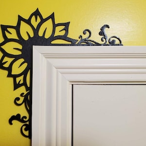Sunflower Door Decoration (New Acrylic Material)