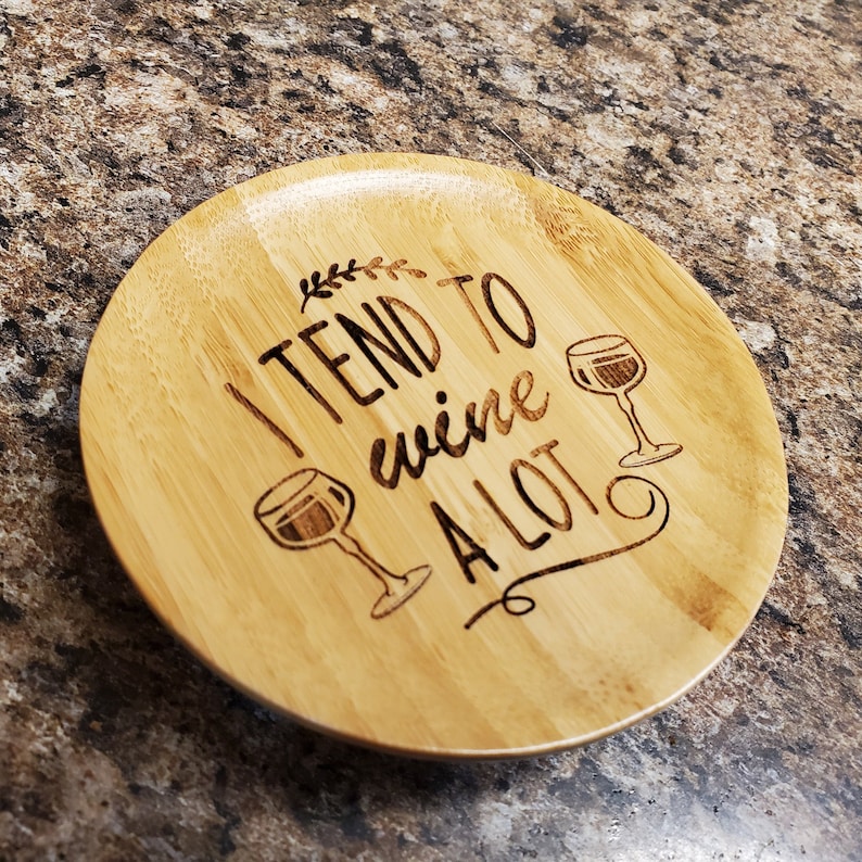 Wine Glass Topper and Mini Charcuterie Sampler custom Options Etsy