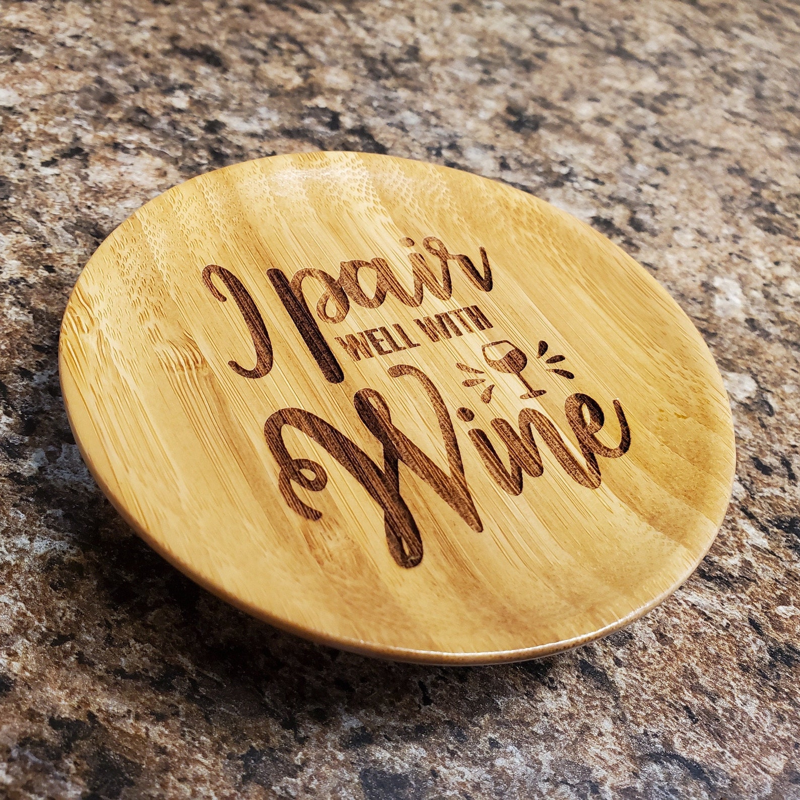 Wine Glass Topper and Mini Charcuterie Sampler custom Options Available Etsy