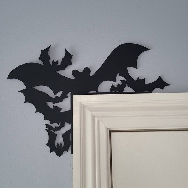 Bat Door Decoration (New Acrylic Material)