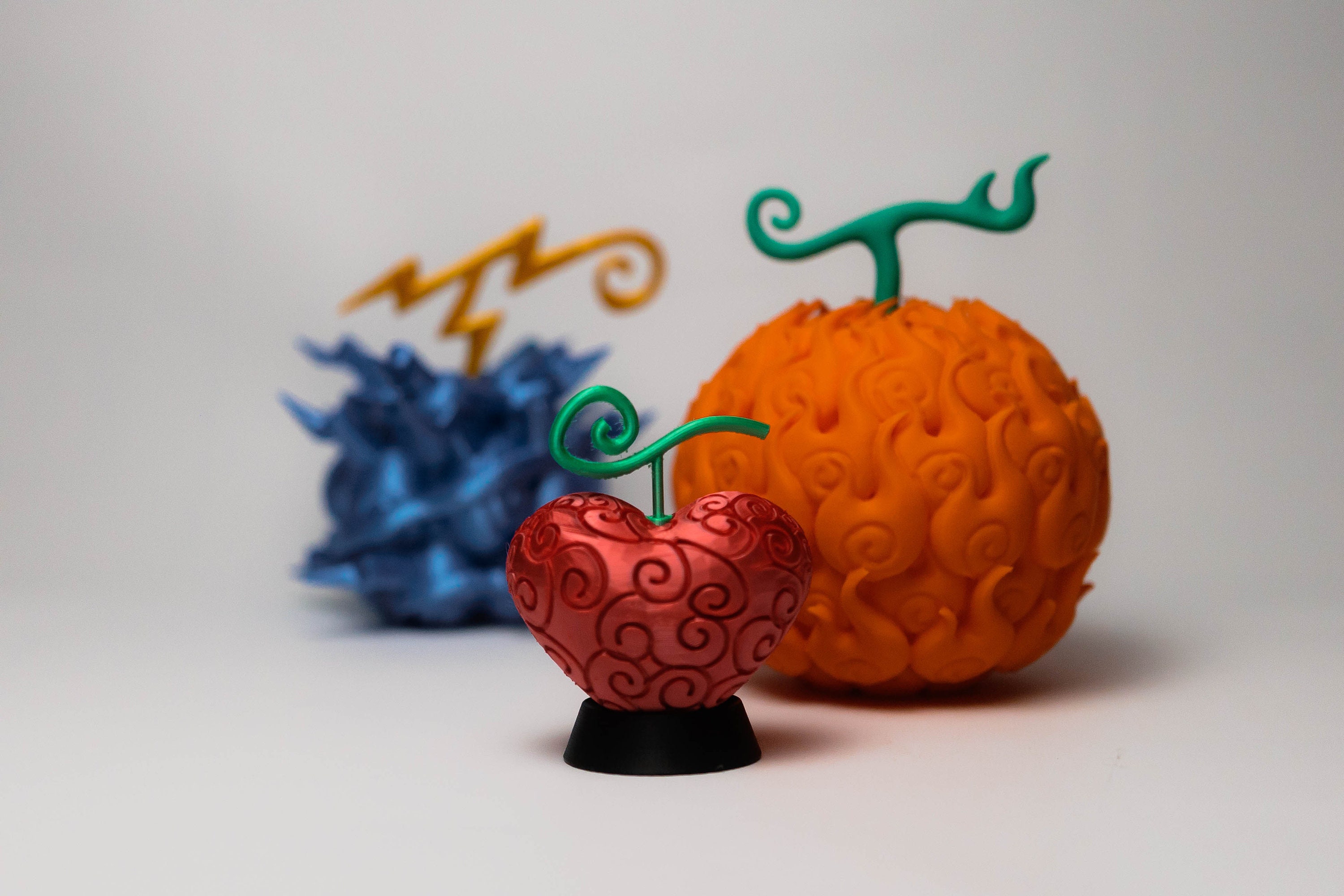 Jiki Jiki no Mi One Piece Devil Fruit 3D model 3D printable