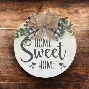 Home Sweet Home Door Hanger