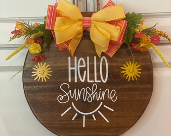 Summer door hanger