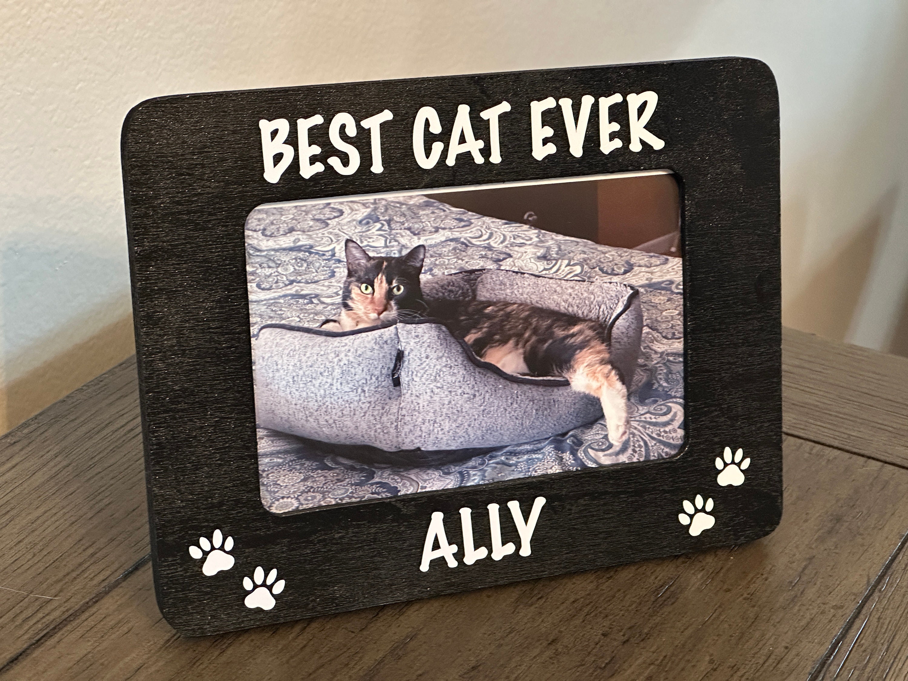 Cat Picture Frame - Etsy