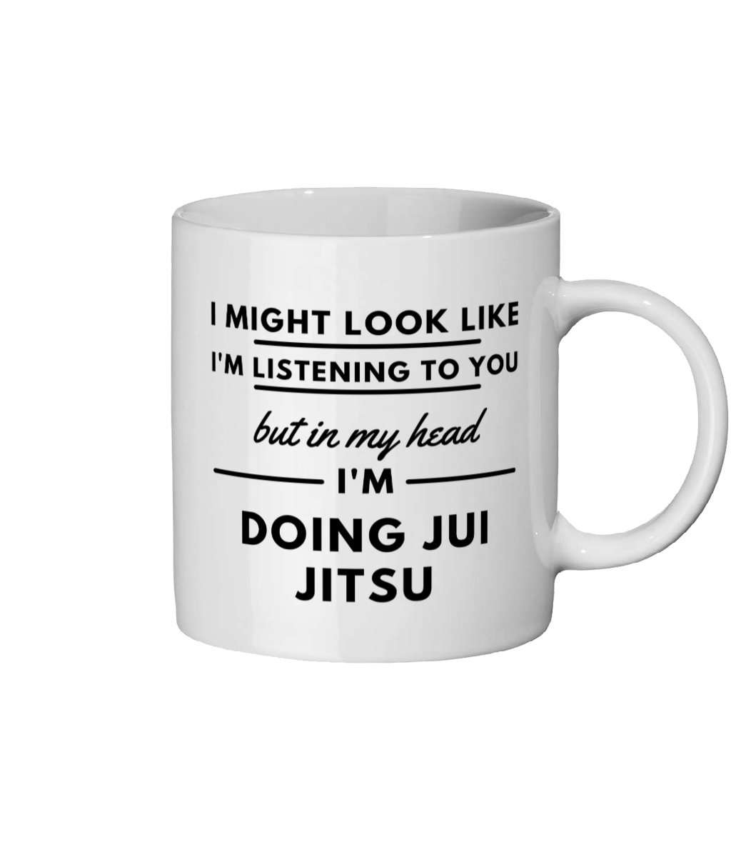 I might look like Im listening but in my head Im doing Jujutsu Mug 005 