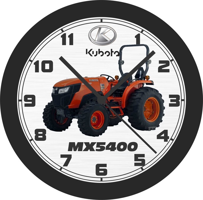 Kubota MX5400 Tractor Wall Clockfree US Ship Etsy