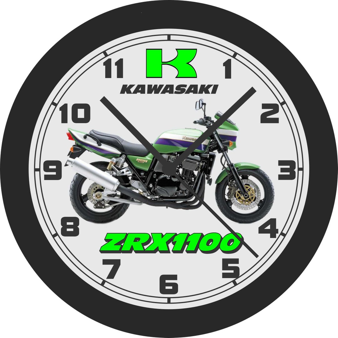Kawasaki ZRX1100 Motorcycle Wall Clockfree US Ship Etsy
