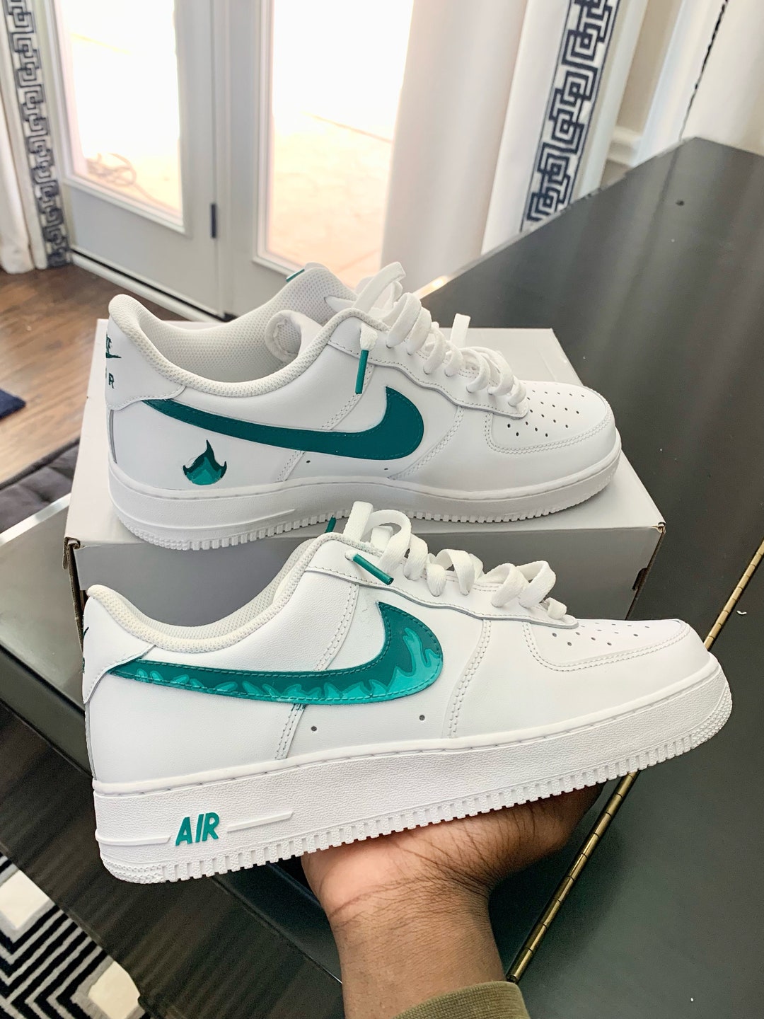 bleaching air force 1