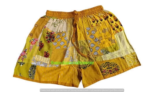 Unisex Yellow Color Board Shorts Men s Women s Shorts Beach Wear