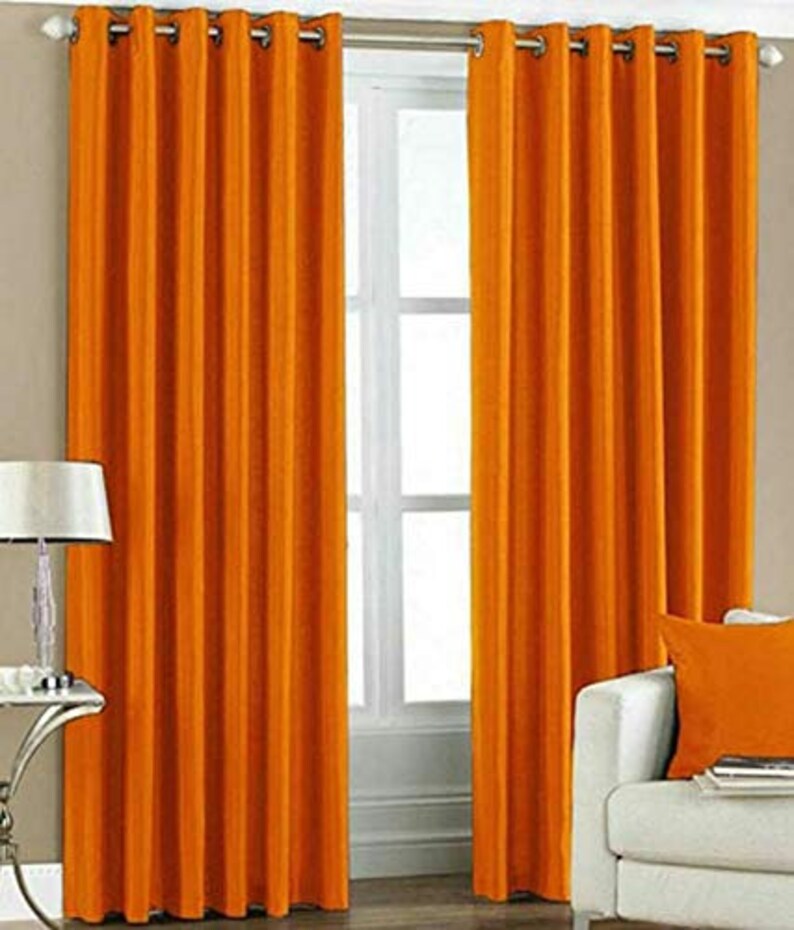 Made to Order Silk Curtains, Custom Window Curtain Panels, Blackout Curtains, Dining Room