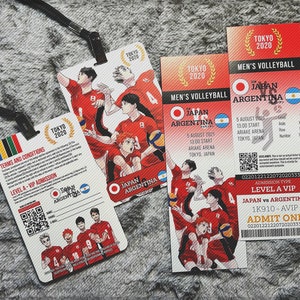 HQ!! JPN Natl. Volleyball Team Tickets & VIP Passes || Volleyball Anime