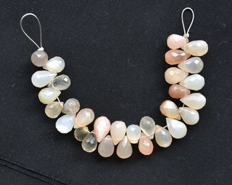 Pietra Acquamarina Naturale 5x10 Mm, Acquamarina Sfaccettata A Forma Di Marchesa, 1 Carato, Acquamarina Trasparente Per La Creazione Di Gioielli - Italia - Foto 7