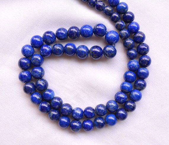 Bella, Vecchio Collana __ Con Naturale Lapislazzuli U. Perle __ 925 - Foto 10