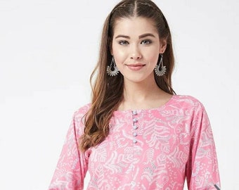 Hip Length Tunic/ Women's Kurti