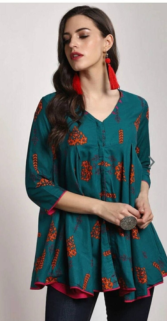 Cotton Kurtis - Get Upto 50% Off on Cotton Kurtis Online in India