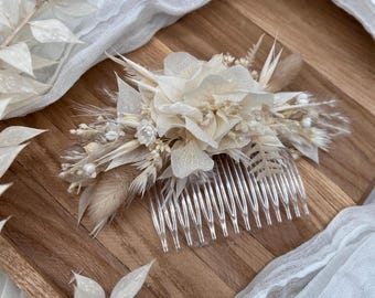 YBSHIN Braut-Haarkamm Mit Perlen & Strass – Silberfarben, Verstellbarer Draht – Für Hochzeit, Party & Brautjungfern