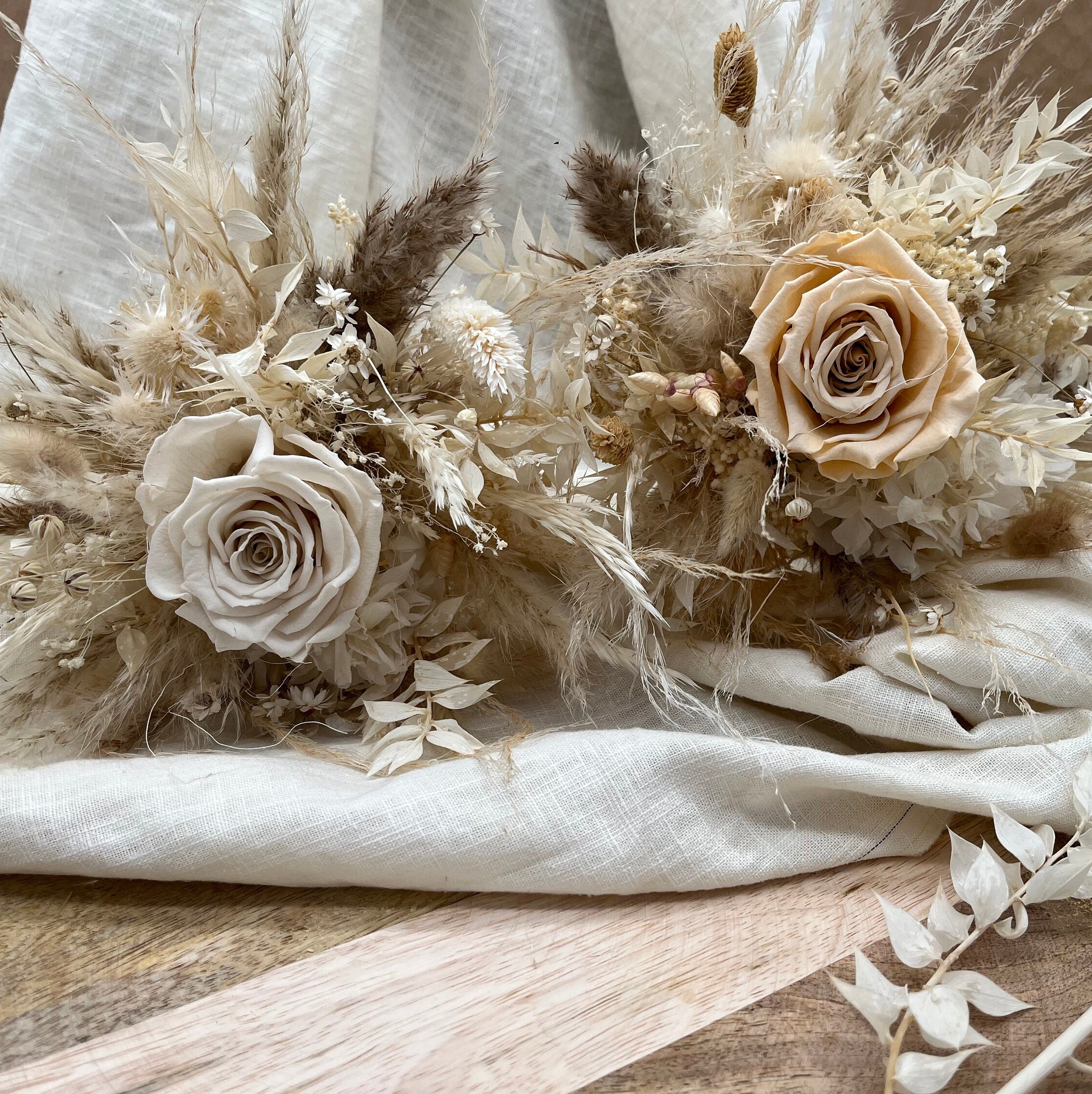 Brown cream bouquet