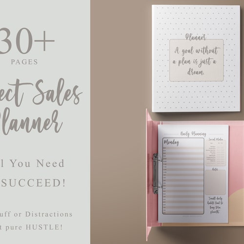 Printable Direct Sales Planner Etsy