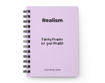 Realism Mental Health Journal Notebook for Creative Writers Personal Diary