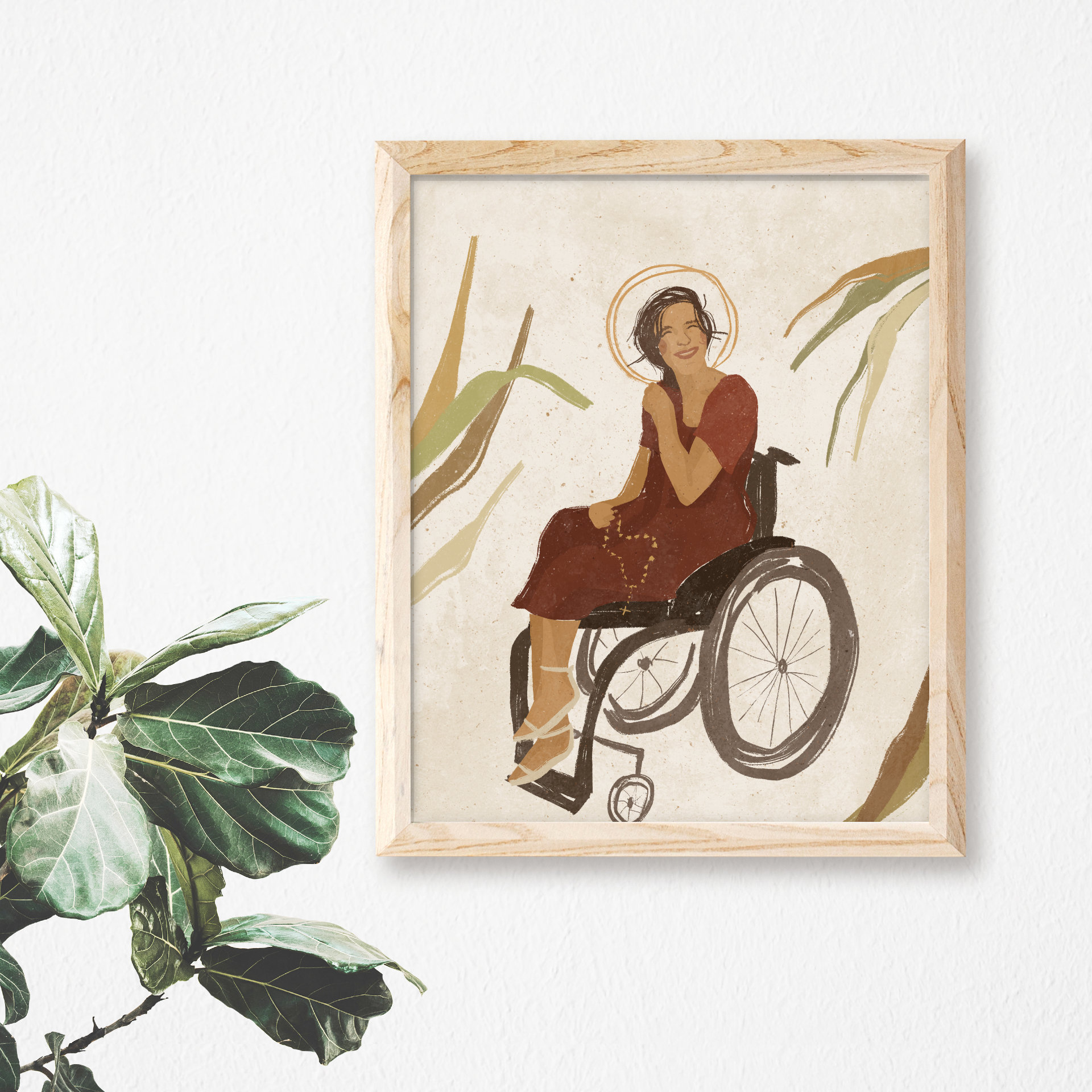 Blessed Benedetta Bianchi Porro | Catholic Art Print | Catholic 