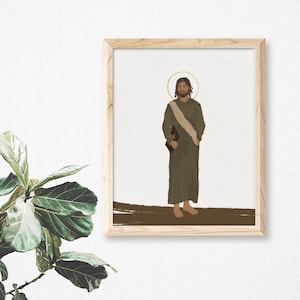 Saint Matthew | Catholic Art Print