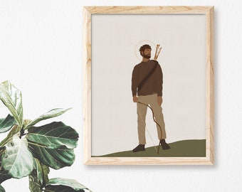 Saint Sebastian | Catholic Art Print