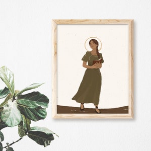 Saint Martha | Catholic Art Print