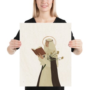 Saint Catherine of Siena | Catholic Art Print - Etsy