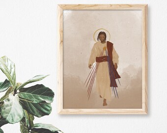 Divine Mercy | Catholic Art Print | Jesus I Trust In You | Sister Faustina