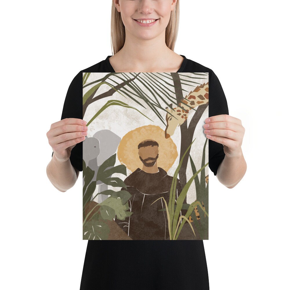 Saint Francis of Assisi | Catholic Art Print | Patron Saint of Animals ...