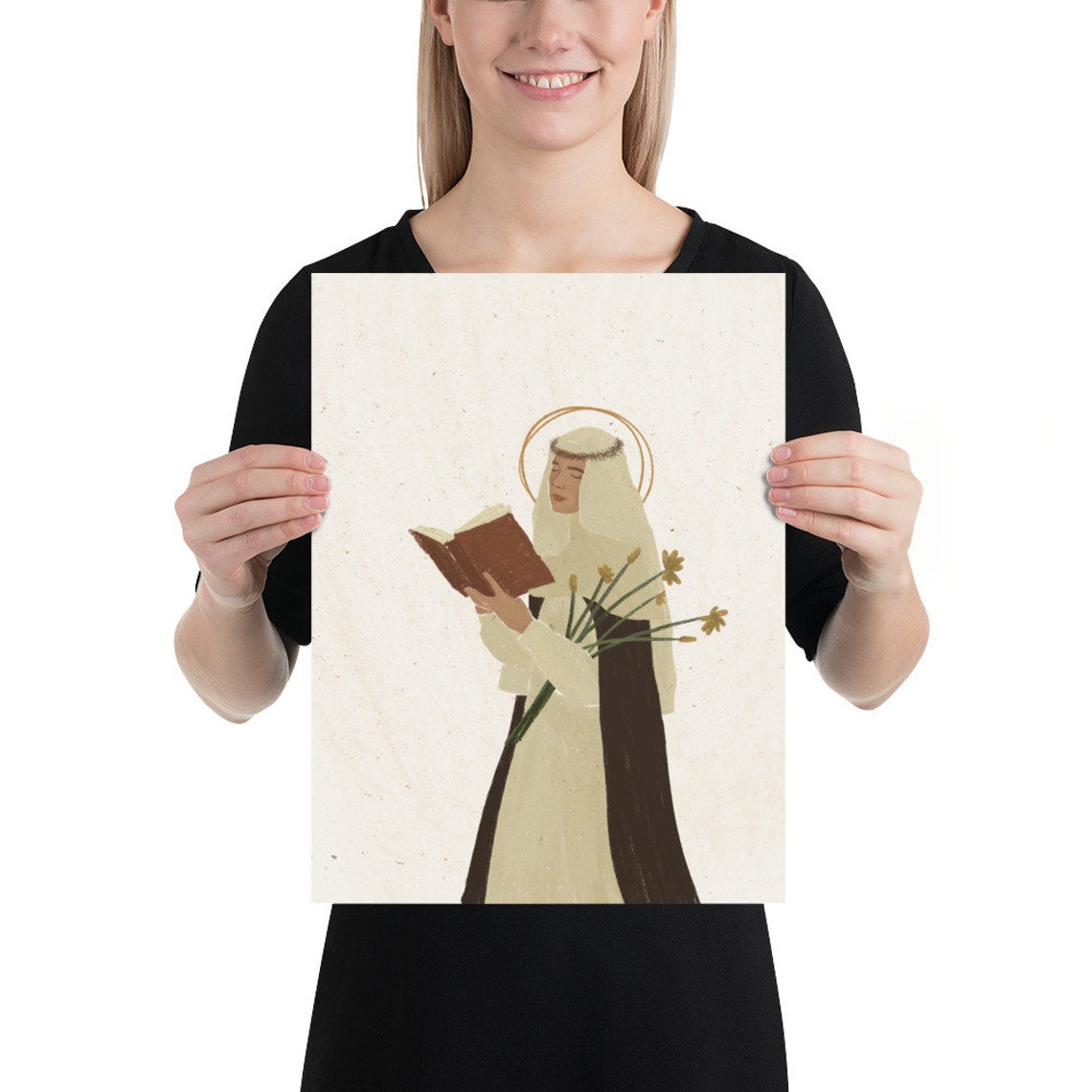 Saint Catherine of Siena | Catholic Art Print - Etsy