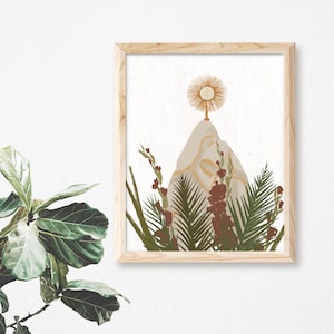 The Most Holy Eucharist | Catholic Art Print