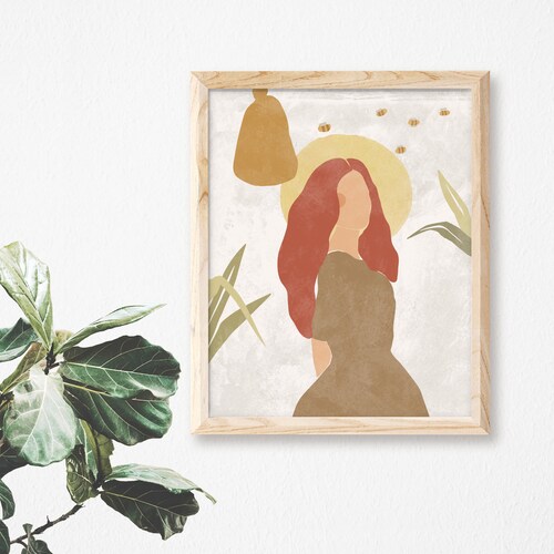 Saint Abigail | Catholic Art Print | Minimalist Artwork