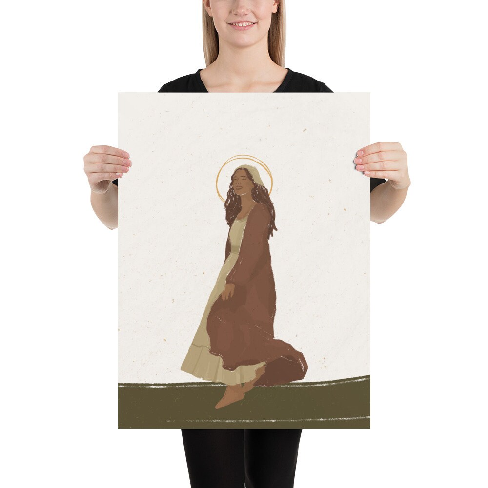 Saint Mary Magdalene | Catholic Art Print - Etsy