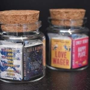 Little Jar of Miniature Books — Perfect Bookish Gift for Book Lovers & Bookworms