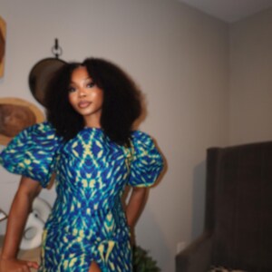 MAXI Ankara dress