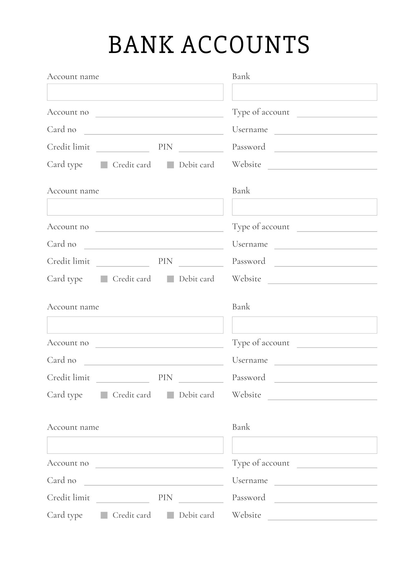 Ultimate Budget Planner Etsy