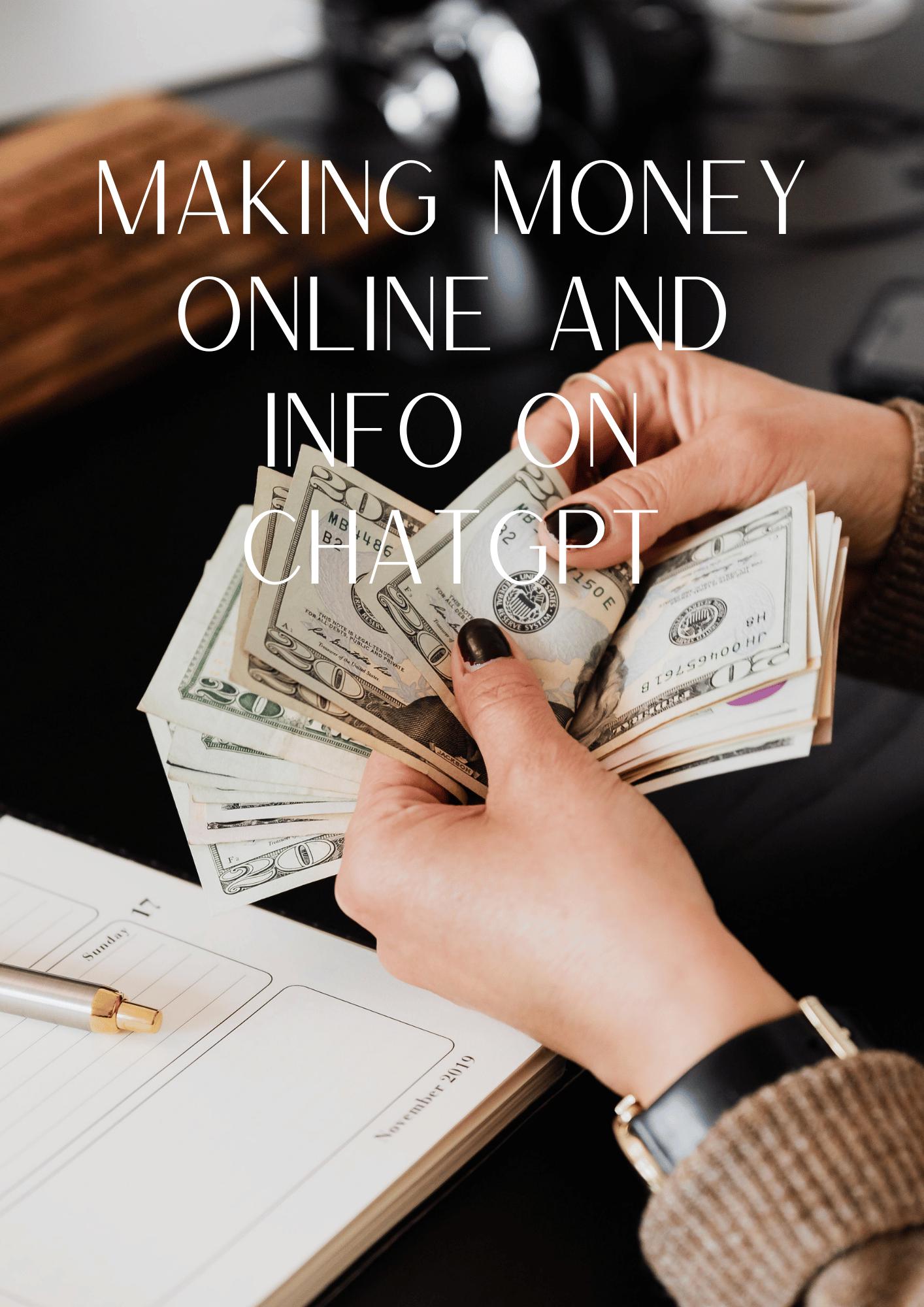 How to make money using ChatGPT