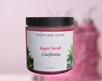 Tropicare Glow Sugar Scrubs| Natural Skincare| Bath and Body