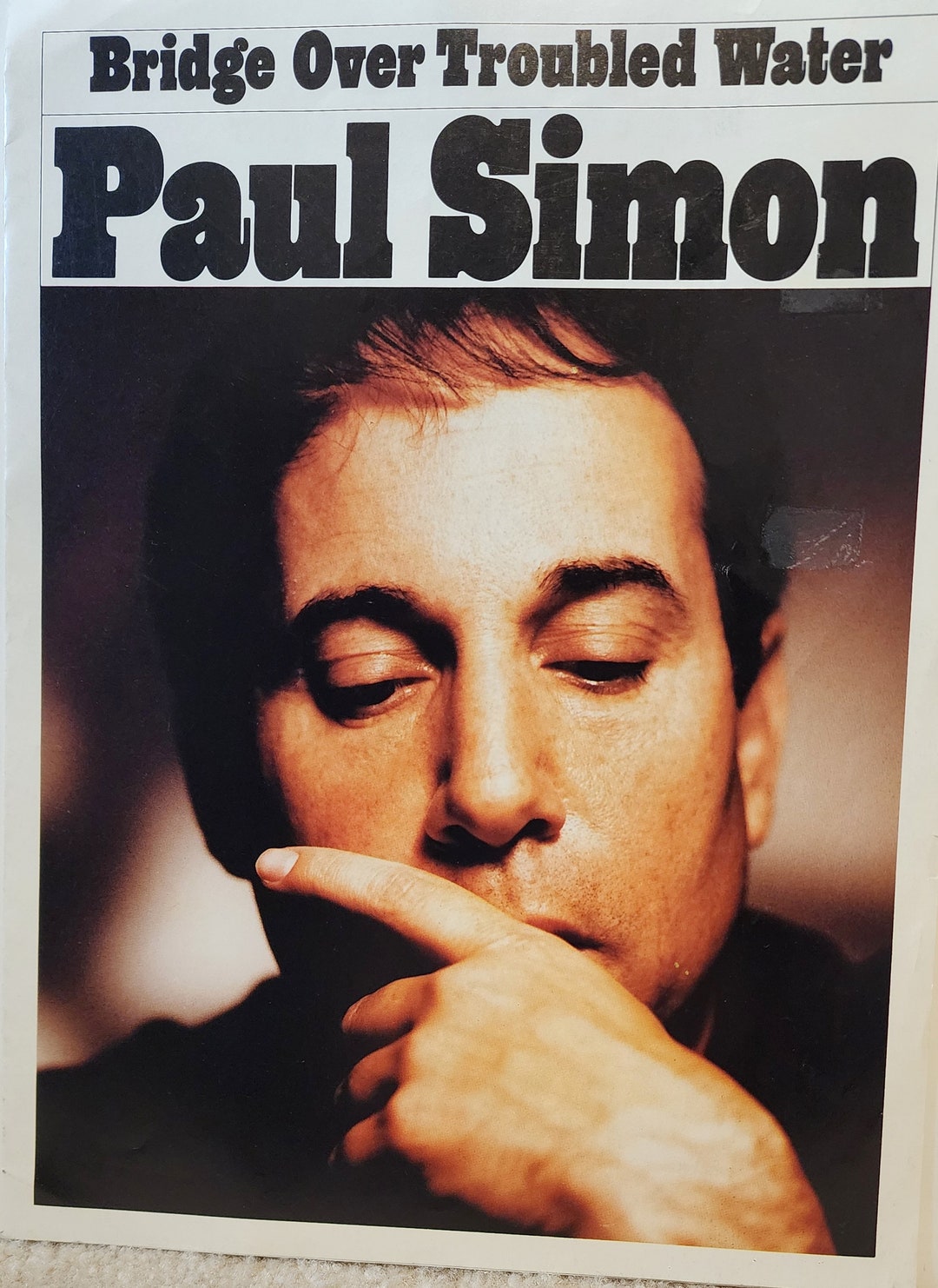 Paul Simon Bridge Over Troubled Water Sheet Music - Etsy