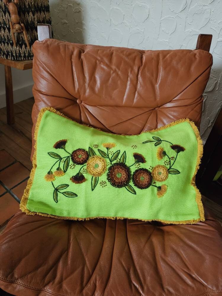 Crewel Embroidery Abstract Decorative Cushion Throw Pillow Covers 18 x –  THE AFRICAN HOME GOODS