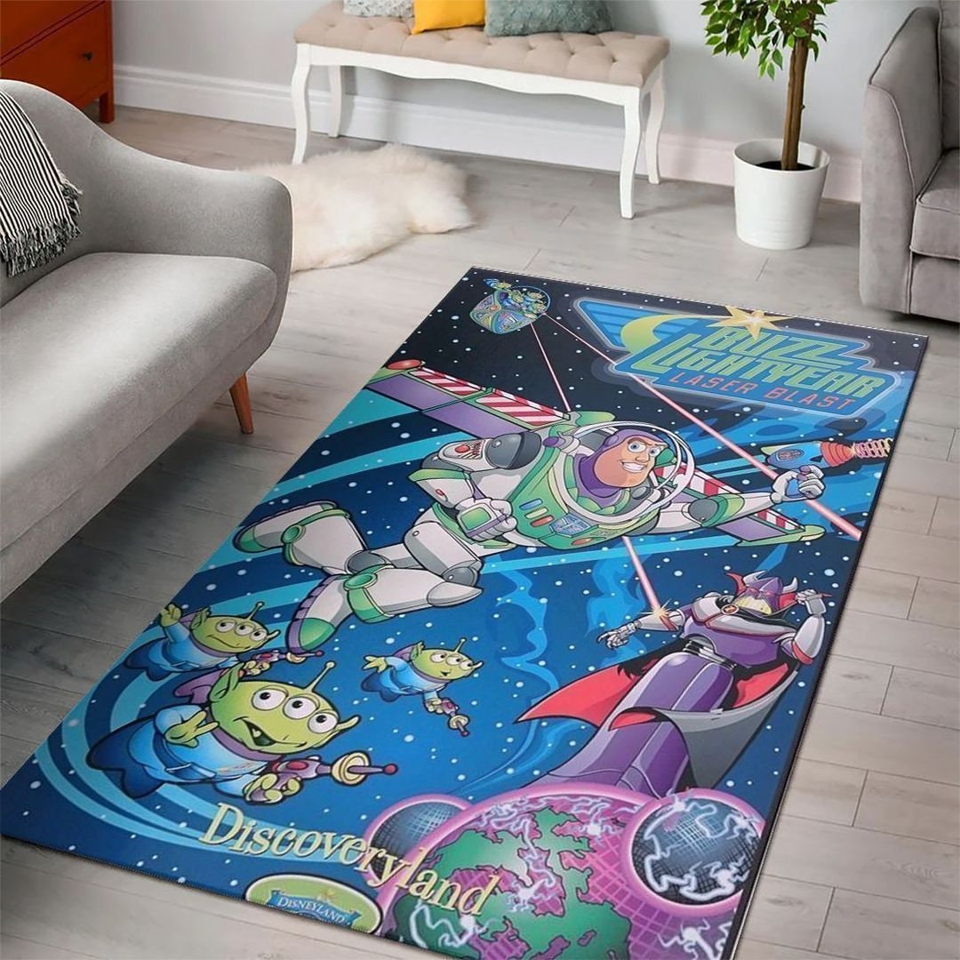Buzz Lightyear Toy Story Rug Living Room Floor Decor RG1369 Etsy