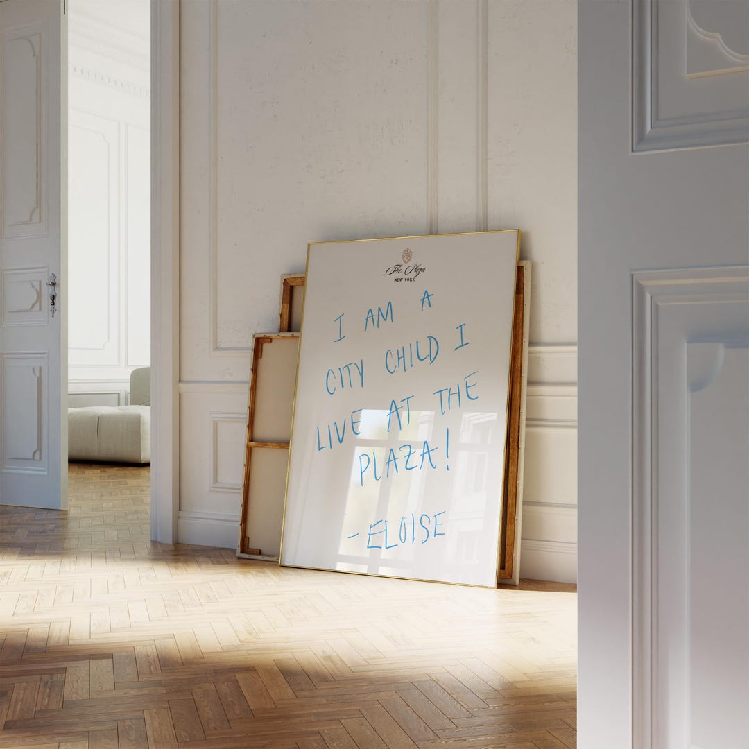 Boys Eloise at the Plaza City Kid Print | NYC Wall Art | Pink Wall Art ...