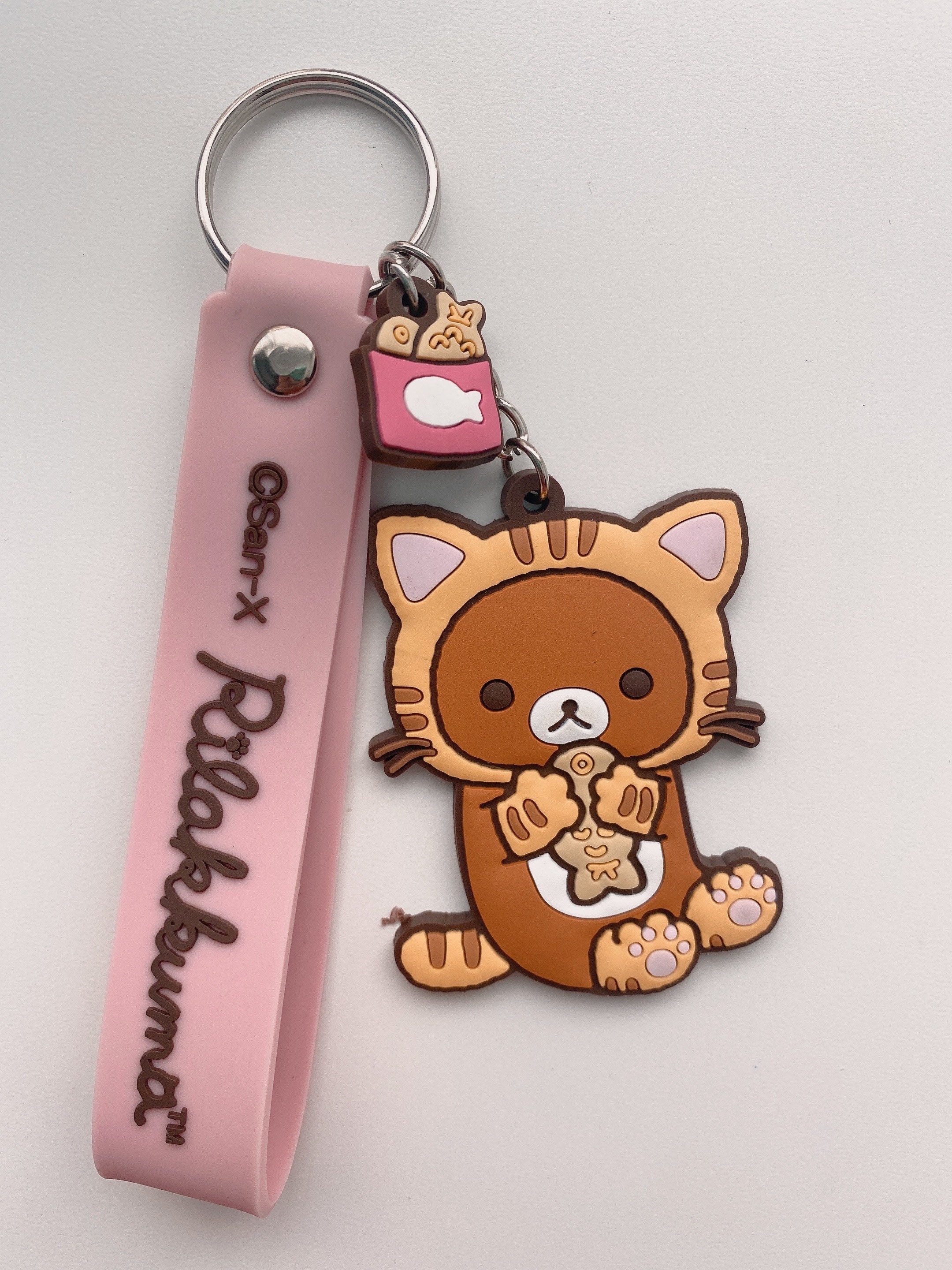 Rilakkuma Taiyaki Keychain Korilakkuma Keychain Rilakkuma | Etsy