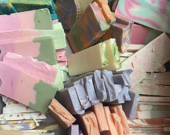 Cold Process Soap Sampler Packs - 3 or 5 Soap Samples