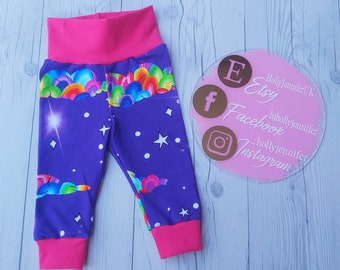 purple leggings baby girl