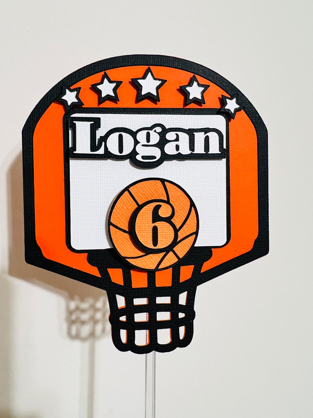 Basketball Cake Topper, Sports Cake Topper, Personalized Cake Topper, Ball Cake Topper Etsy