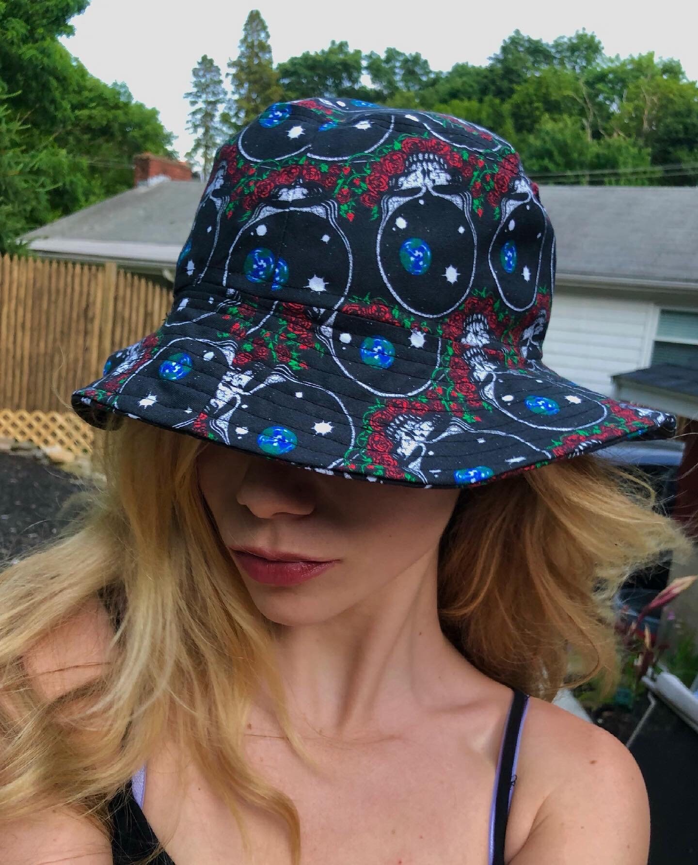 Grateful Dead Stealie Bucket Hat Etsy UK