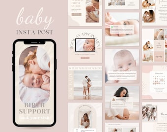 Lactation Consultant Instagram Template| PostPartum Doula Post| Baby Nurse Social Media| Pregrancy Night Nurse Marketing| Toddler Mom Post
