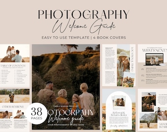 Photography Welcome Guide | Family Photography Style Guide | Photographer Pricing List | New Client Guide